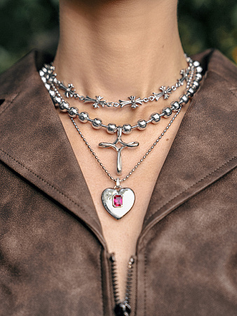 Готическая цепь с крестами