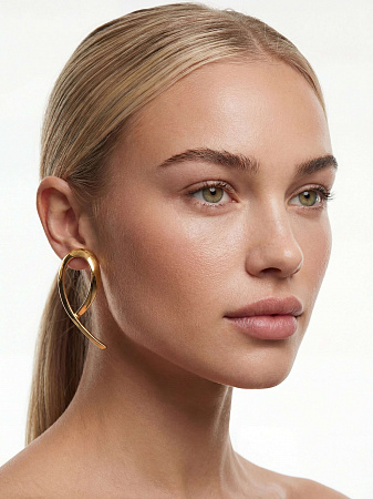 Яркие пусеты-дуги