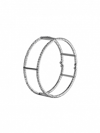 Двухъярусный браслет с камнями