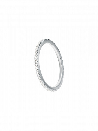 Утонченное кольцо с цирконами