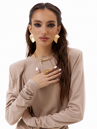 Суперглянцевый чокер-обруч