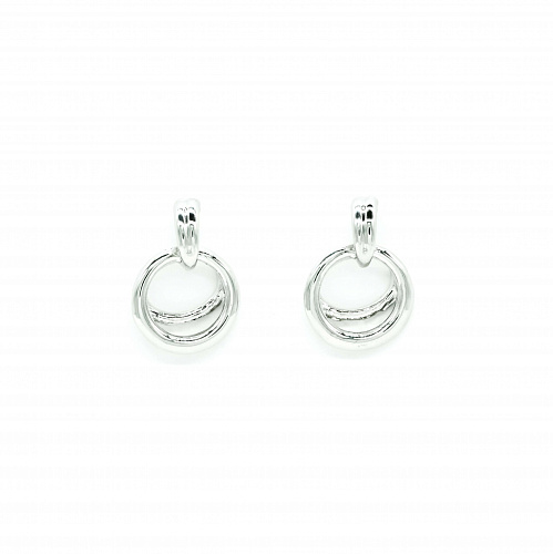 Лаконичные закрученные серьги Лаконичные закрученные серьги