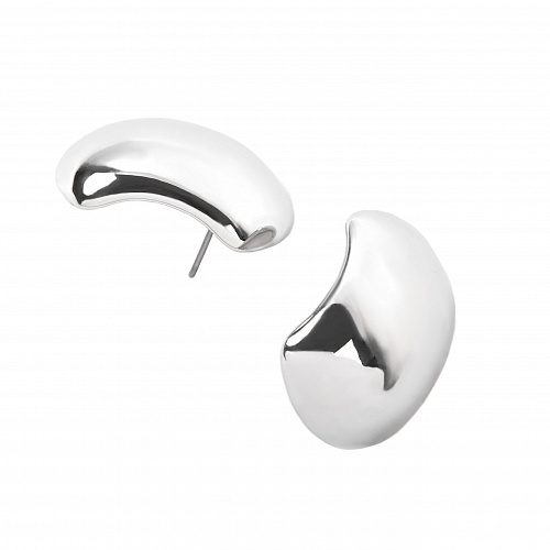 Броские серьги-слитки Броские серьги-слитки