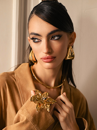 Суперглянцевый чокер-обруч