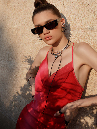 Мерцающий чокер-обруч