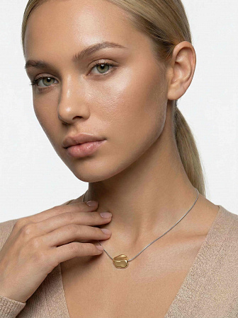 Биколорная изящная подвеска