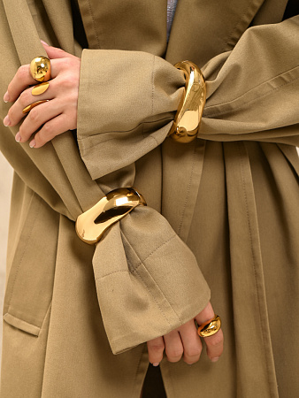 Массивный глянцевый браслет