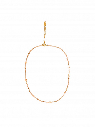 Деликатный чокер из бисера Деликатный чокер из бисера