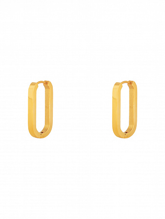 Утонченные серьги-овалы