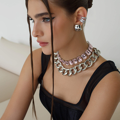 Броские серьги-слитки Броские серьги-слитки