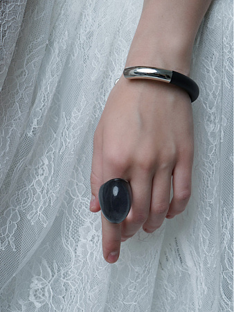 Кольцо-кабошон из эпоксида