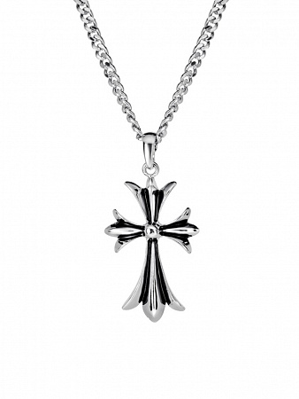 Классическая унисекс-цепь с крестом