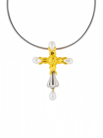 Колье в стиле Gothic chic