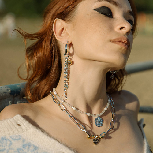 Актуальные серьги - цепи! Актуальные серьги - цепи!