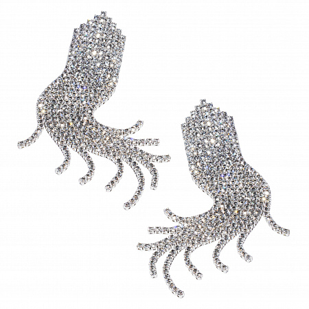 Впечатляющие серьги-водопады