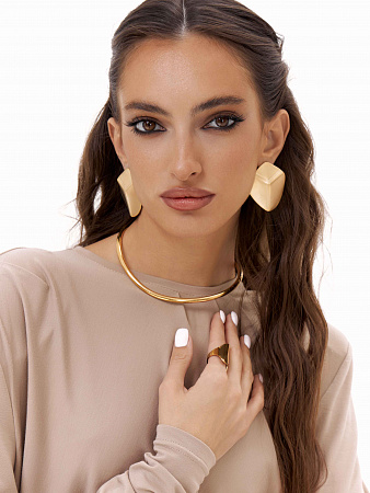 Суперглянцевый чокер-обруч