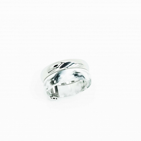 Двойное минималистичное кольцо