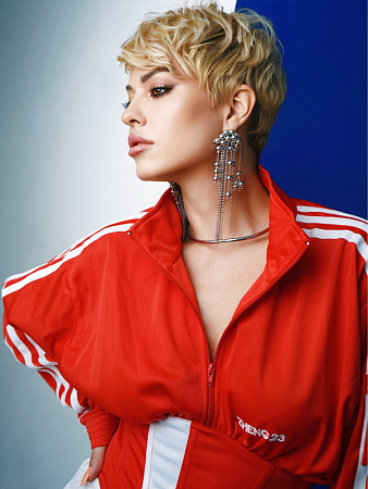 Сферичные серьги-гроздья