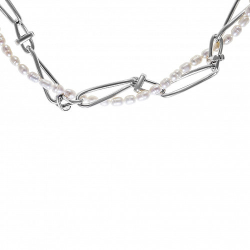 Двойная подвеска с перламутром Двойная подвеска с перламутром