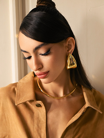 Суперглянцевый чокер-обруч