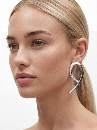 Минималистичные серьги-дуги