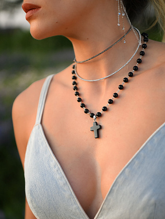 Сияющий чокер-обруч