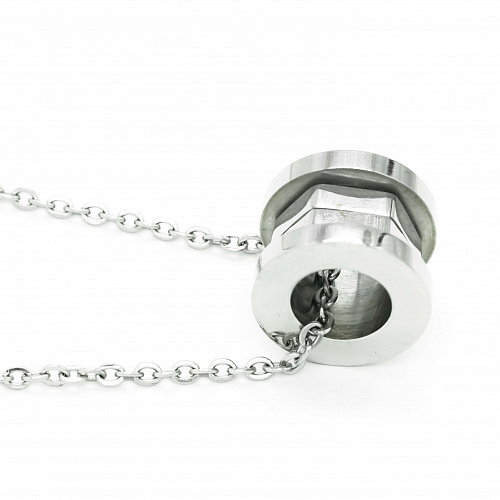 Подвеска с кулоном-гайкой Подвеска с кулоном-гайкой