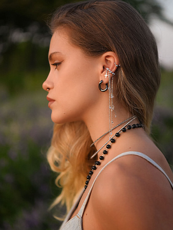 Мерцающий чокер-обруч