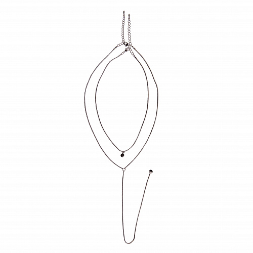 Подвеска с тонкими цепями Подвеска с тонкими цепями