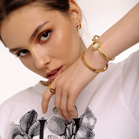 Невесомый резной браслет