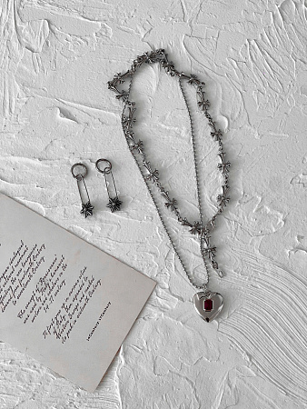 Готическая цепь с крестами