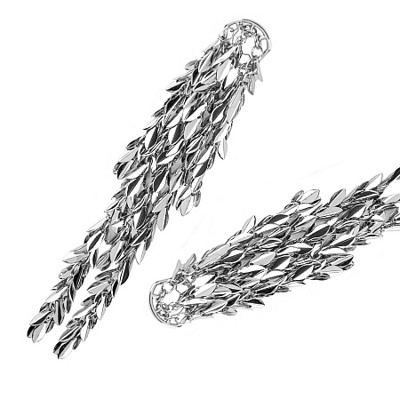 Сказочные серьги-лепестки