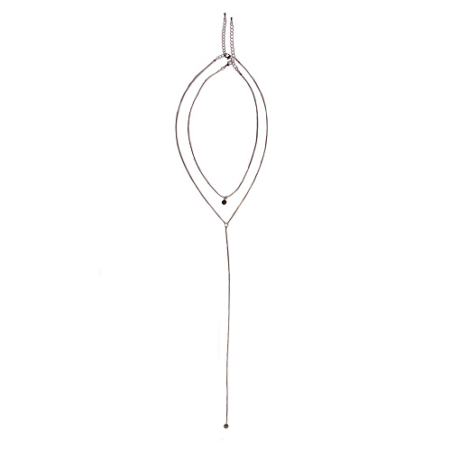 Подвеска с тонкими цепями Подвеска с тонкими цепями