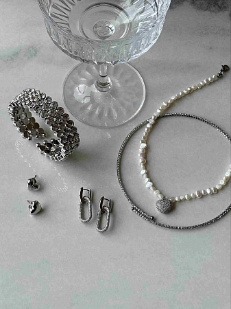 Мерцающий чокер-обруч