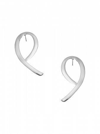 Минималистичные серьги-дуги
