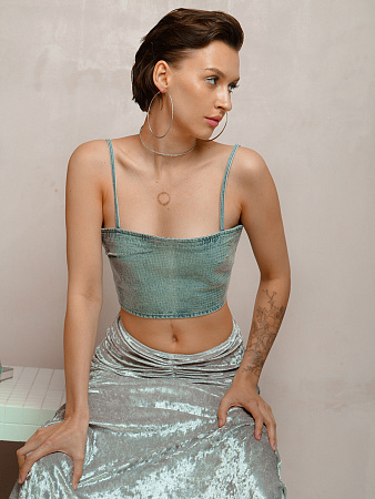 Мерцающий чокер-обруч