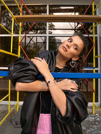 Сияющий чокер-обруч