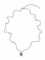 Подвеска-монета с крестом
