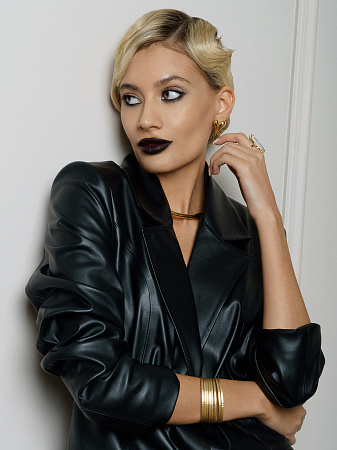 Суперглянцевый чокер-обруч