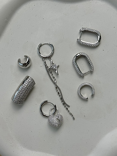 Серьги-трансформеры с кулонами Серьги-трансформеры с кулонами