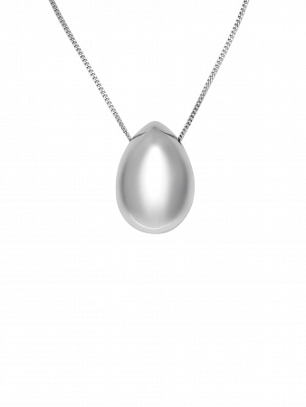 Тонкая цепь с кулоном-каплей