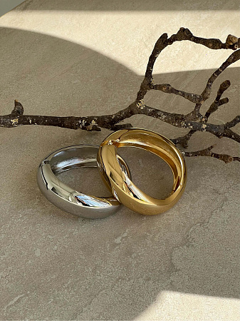 Объемный браслет-бэнгл